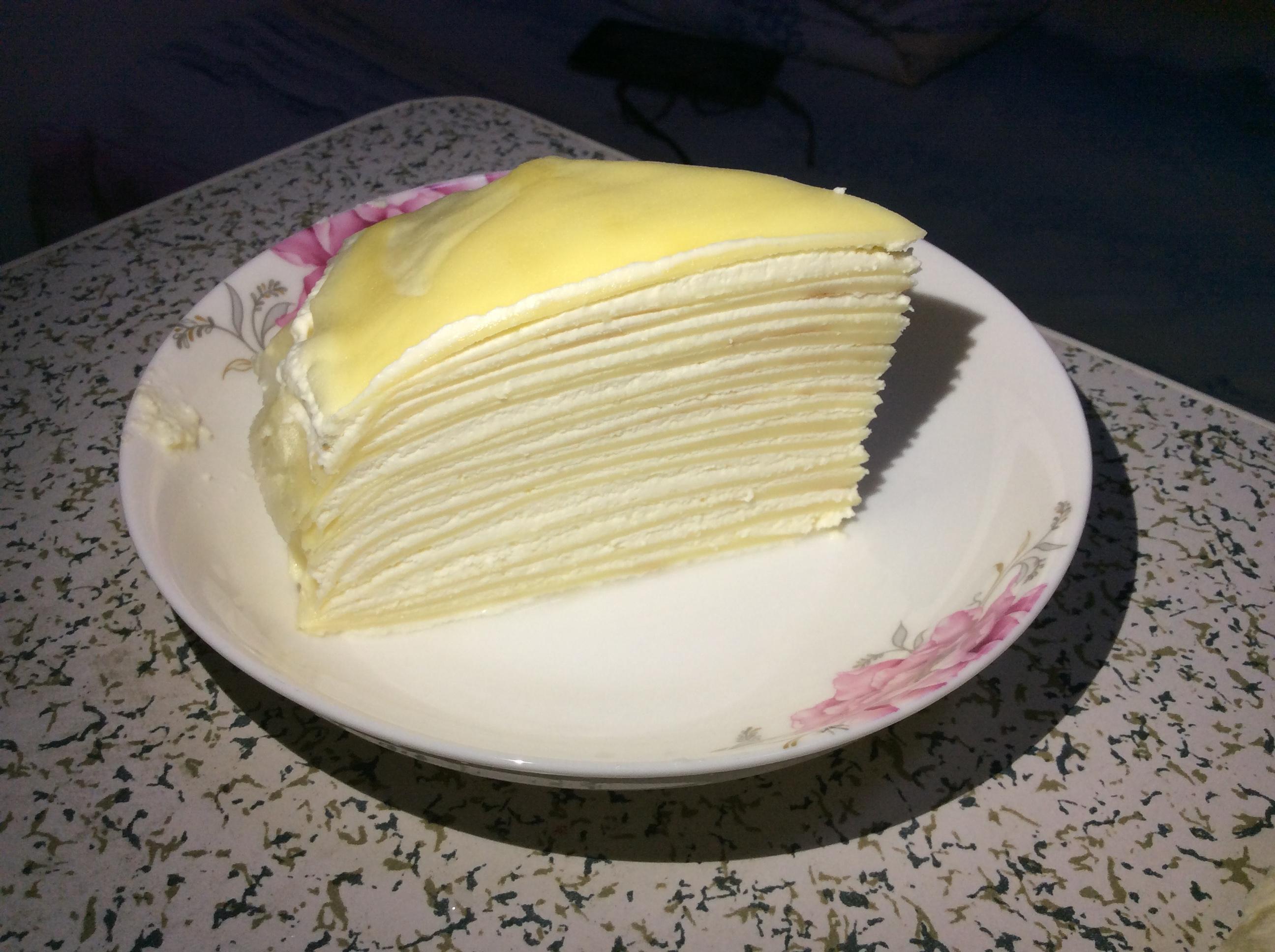 蛋糕-芒果之恋千层蛋糕_七彩蛋糕