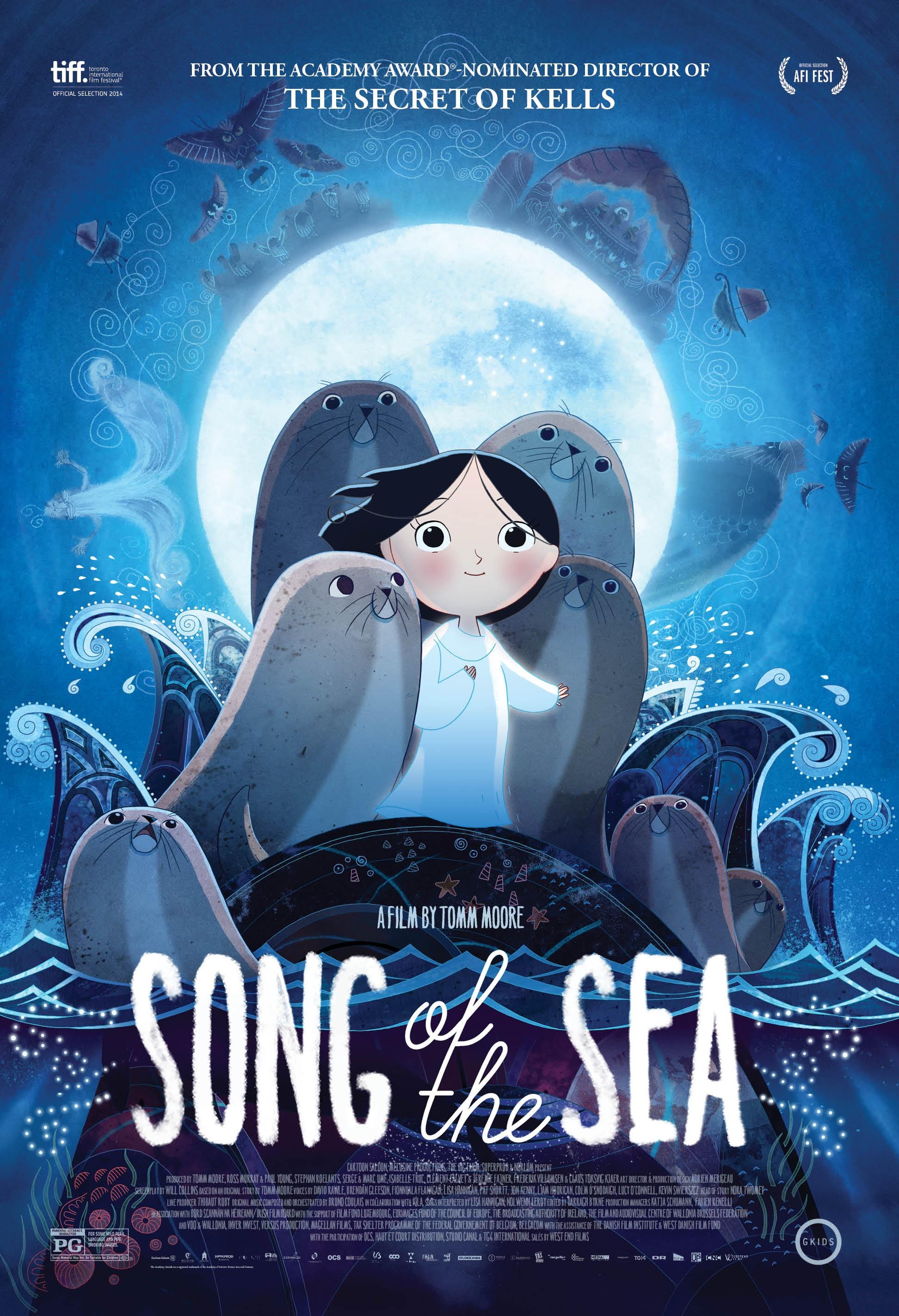 奥斯卡最佳动画《海洋之歌Song of the Sea》2014年爱尔兰动画片（英文字幕） - 爱贝亲子网
