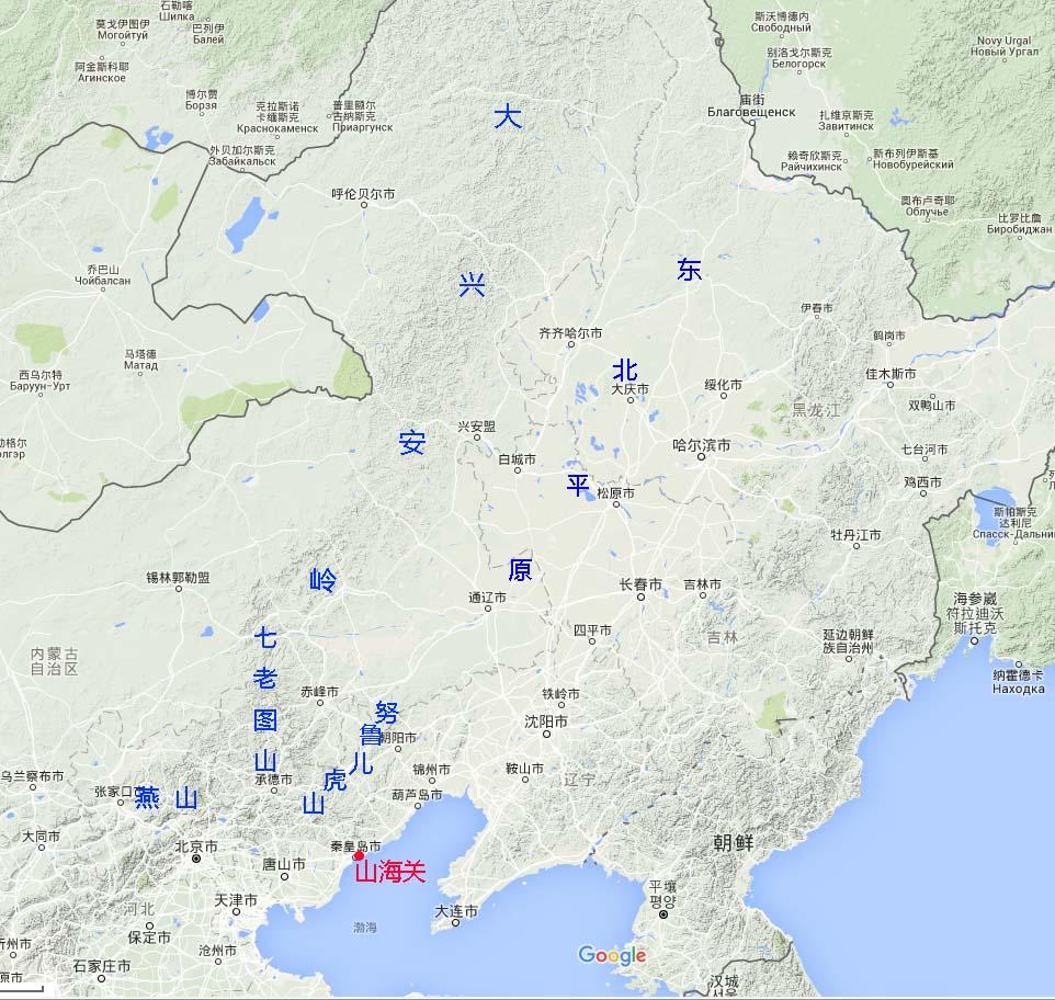 任何谈论军事地理而不看地图的行为都是耍流氓. 所以,先上图.