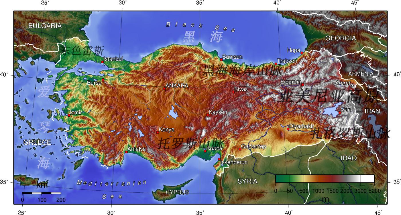 【地图看世界】土耳其（1）：追寻昔日强大帝国遗产的迷失者 - 知乎