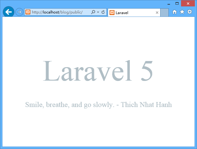 简简单单搞掂恼人的Laravel 5安装 简简单单搞掂恼人的Laravel 5安装