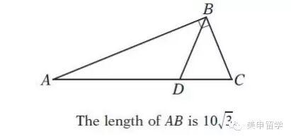 additional information to determine the area of triangle abc