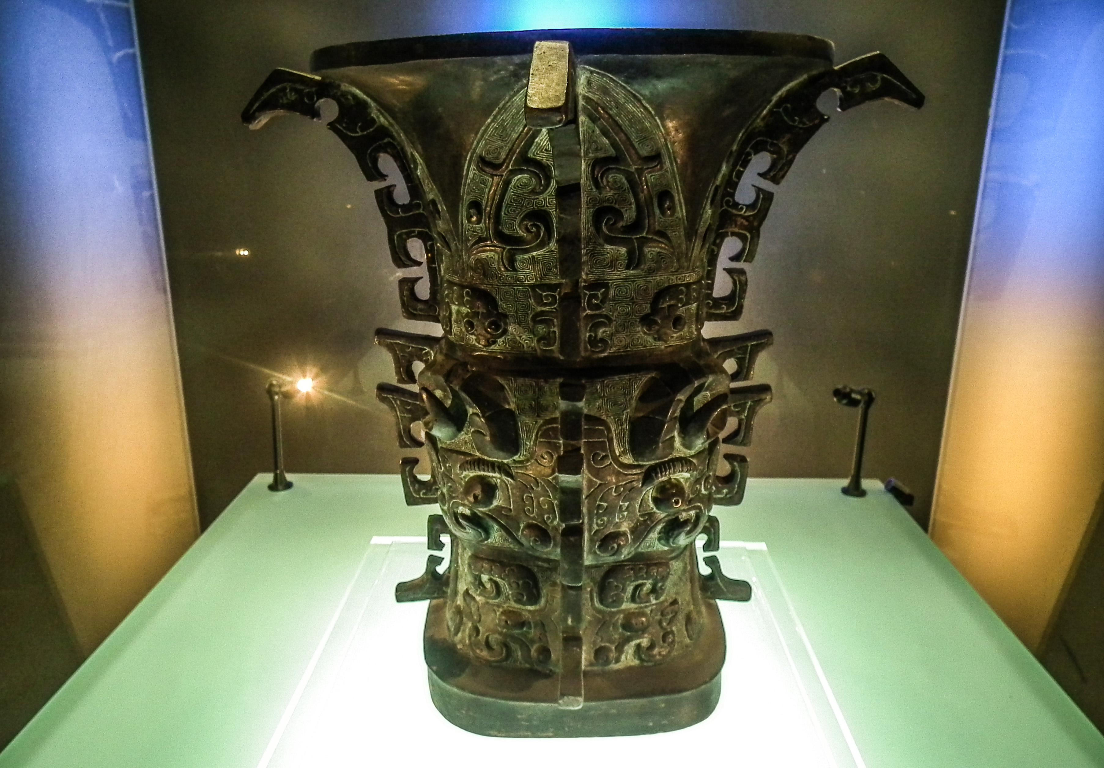 宝鸡青铜器博物馆最早的铭文中国