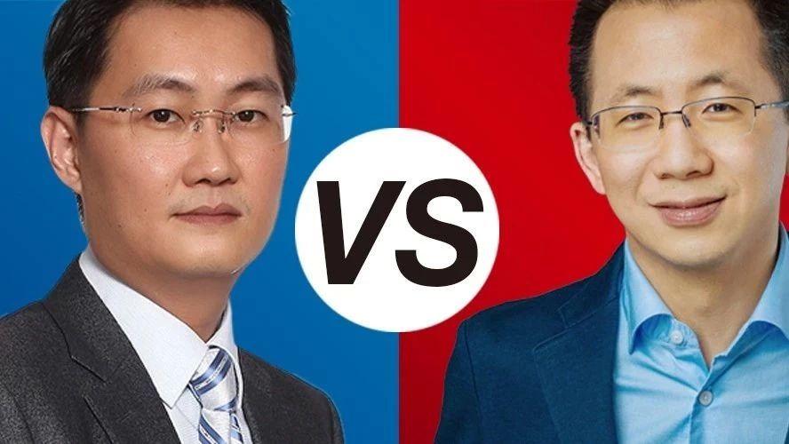 马化腾张一鸣朋友圈互怼