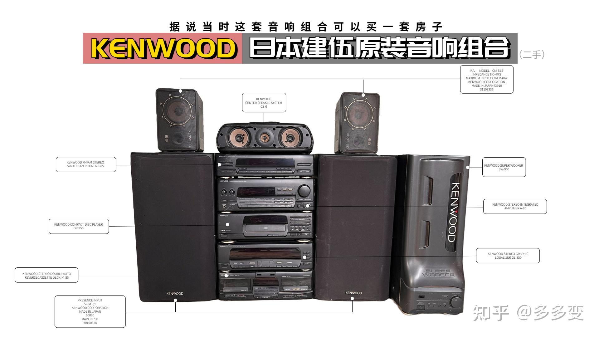 kenwood日本建伍音响组合 - 知乎