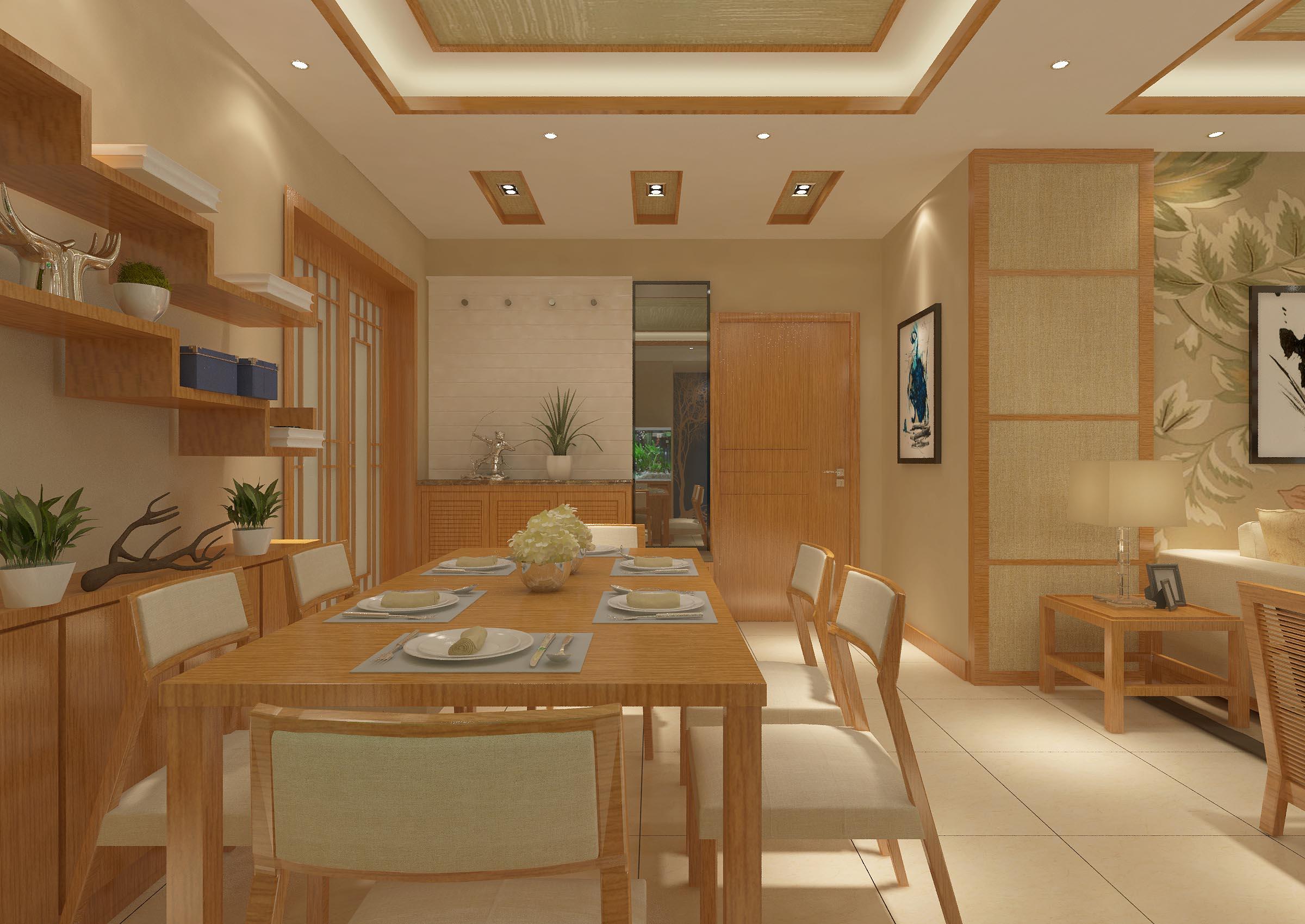 独具创意的日式和风基调 现代元素融合大自然生机-家居快讯-广州房天下家居装修