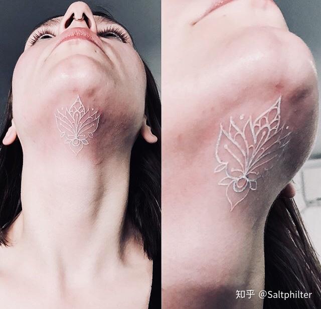 下巴抬起来才能看到的纹身|顺便关于刺青聊几句