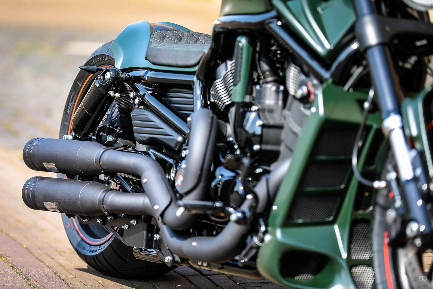 阳刚又运动的“绿色毒药”，德国车厂推出改装哈雷夜路德- 知乎