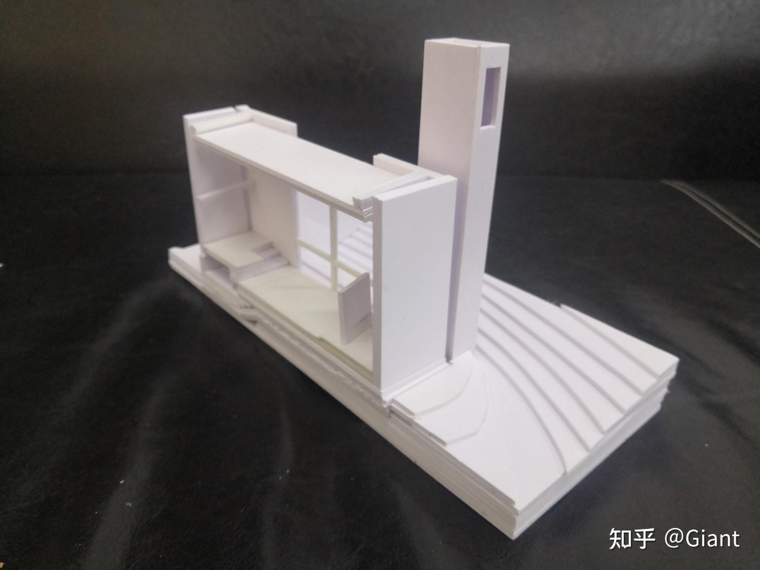 tadaoando安藤忠雄风之教堂手工模型