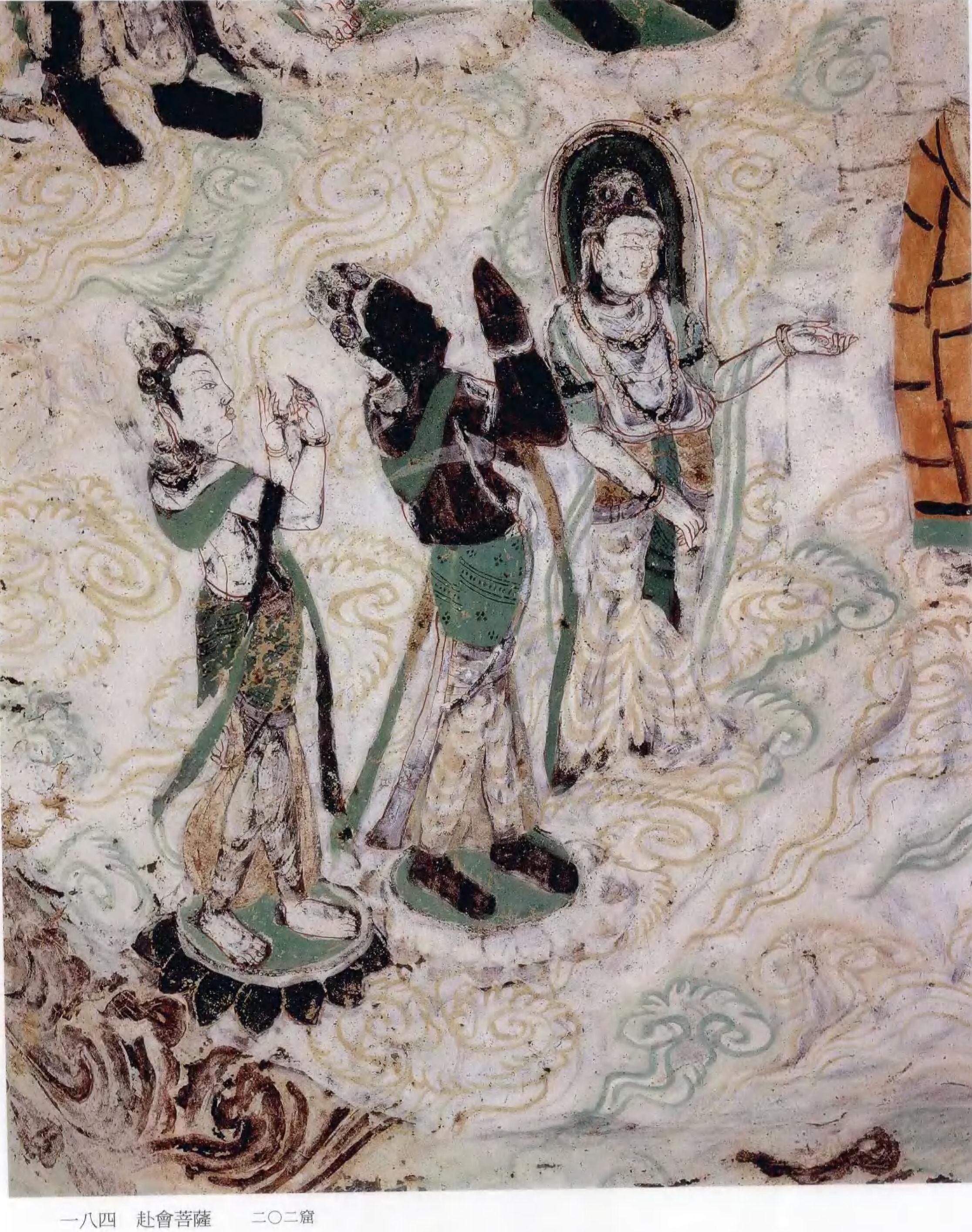 初唐-340窟-法华经之见宝塔品