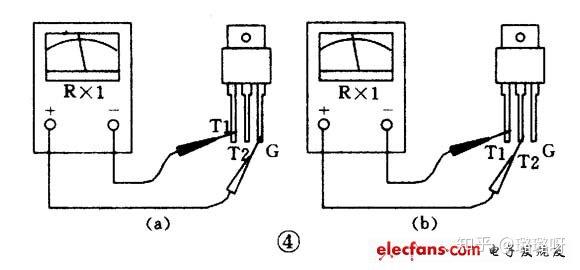 如何用萬用表判定雙向晶閘管電極? - 知乎