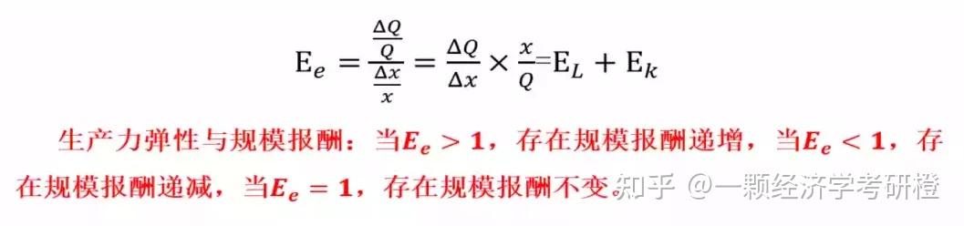 然後再寫案例c-d道格拉斯,你就會發現邊際報酬遞減和規模報酬遞增是