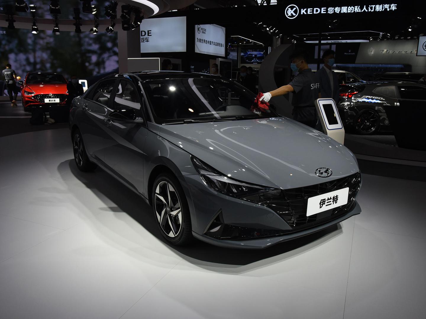 韩系车的自我救赎现代伊兰特亮相北京车展