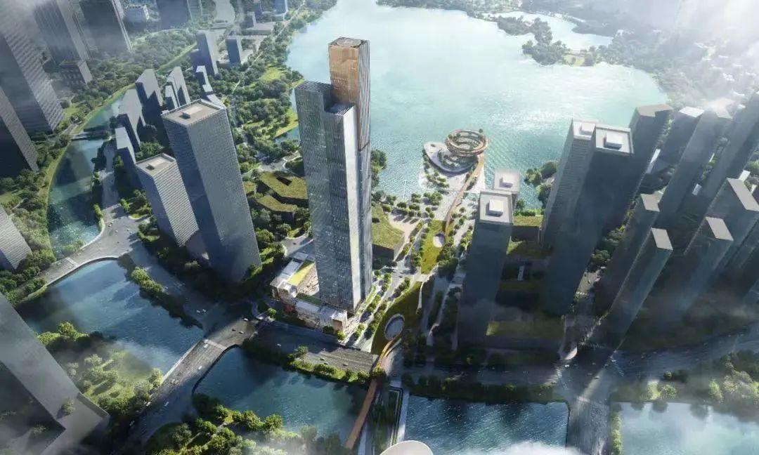 长沙金茂大厦由318米超甲