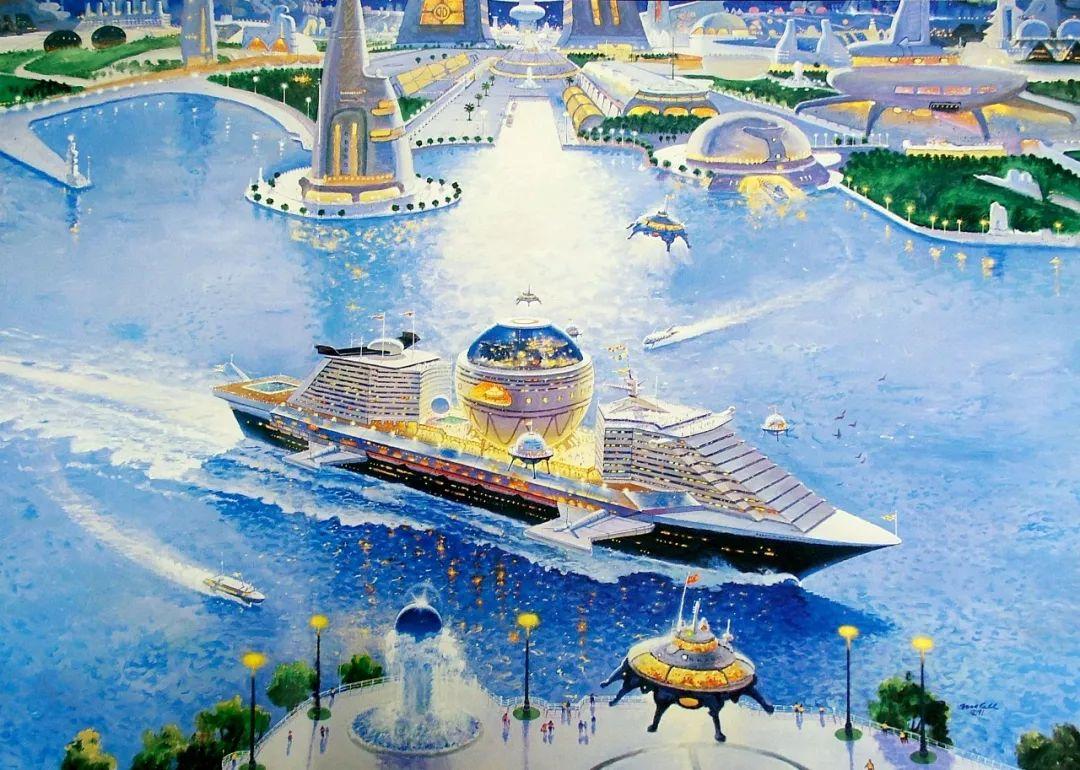 NASA御用插画师，太空科幻艺术家Robert Theodore McCall - 知乎