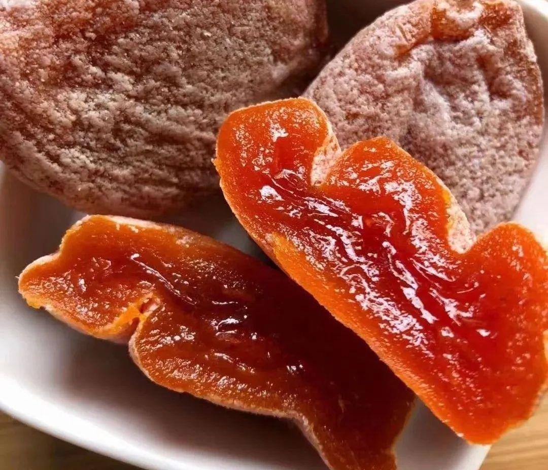 美食团能止咳化痰的正宗富平溏心柿饼精选超级大果香甜软糯口口爆浆