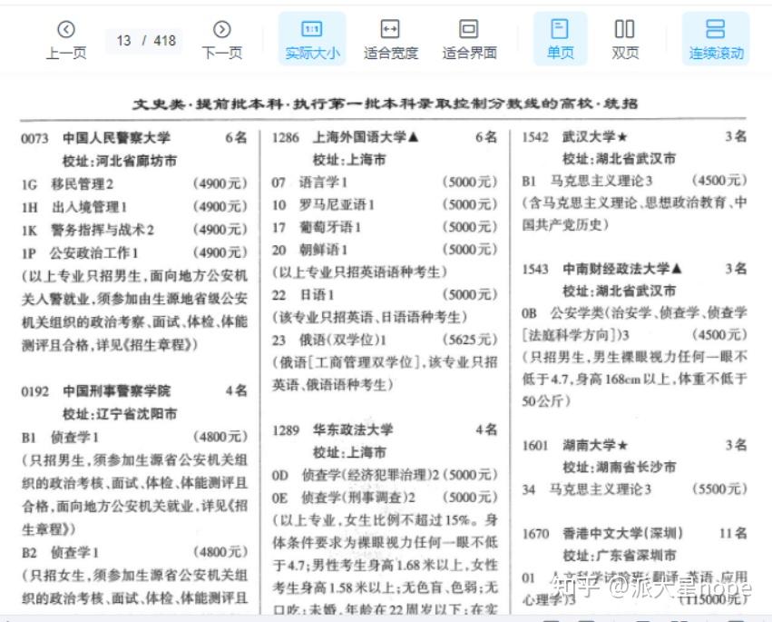 我這兒有2019——2022高考天地電子版pdf格式志願填報指南 給你們一些