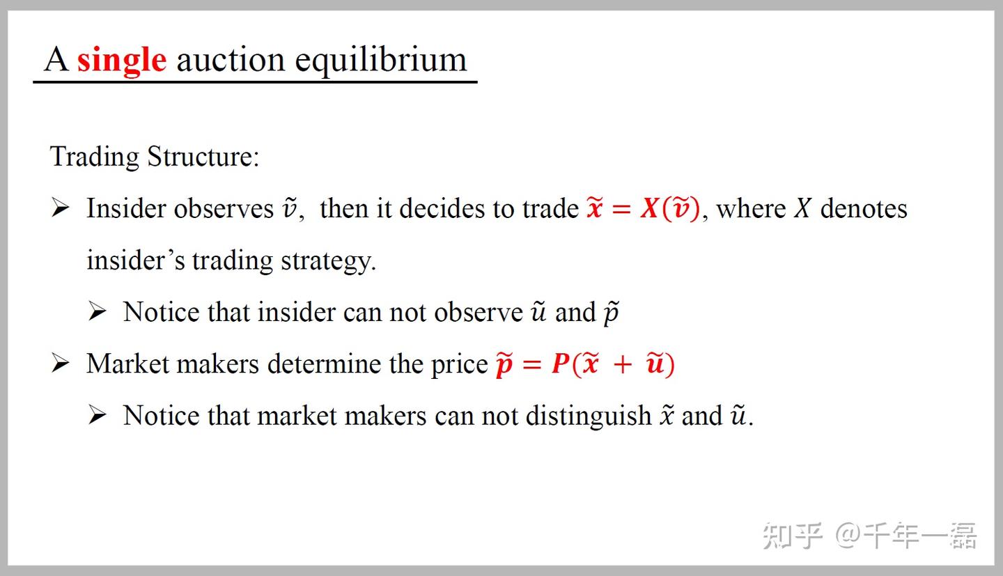 市场微观1】连续竞价和内幕交易- 知乎