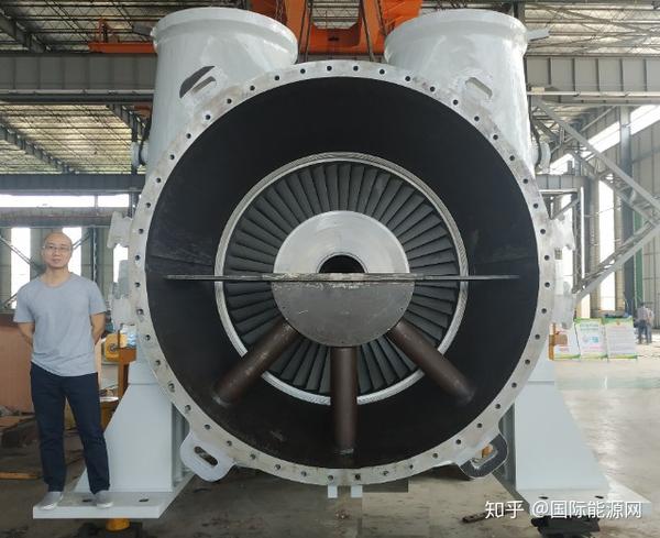 国际首台100mw压缩空气储能系统膨胀机完成集成测试