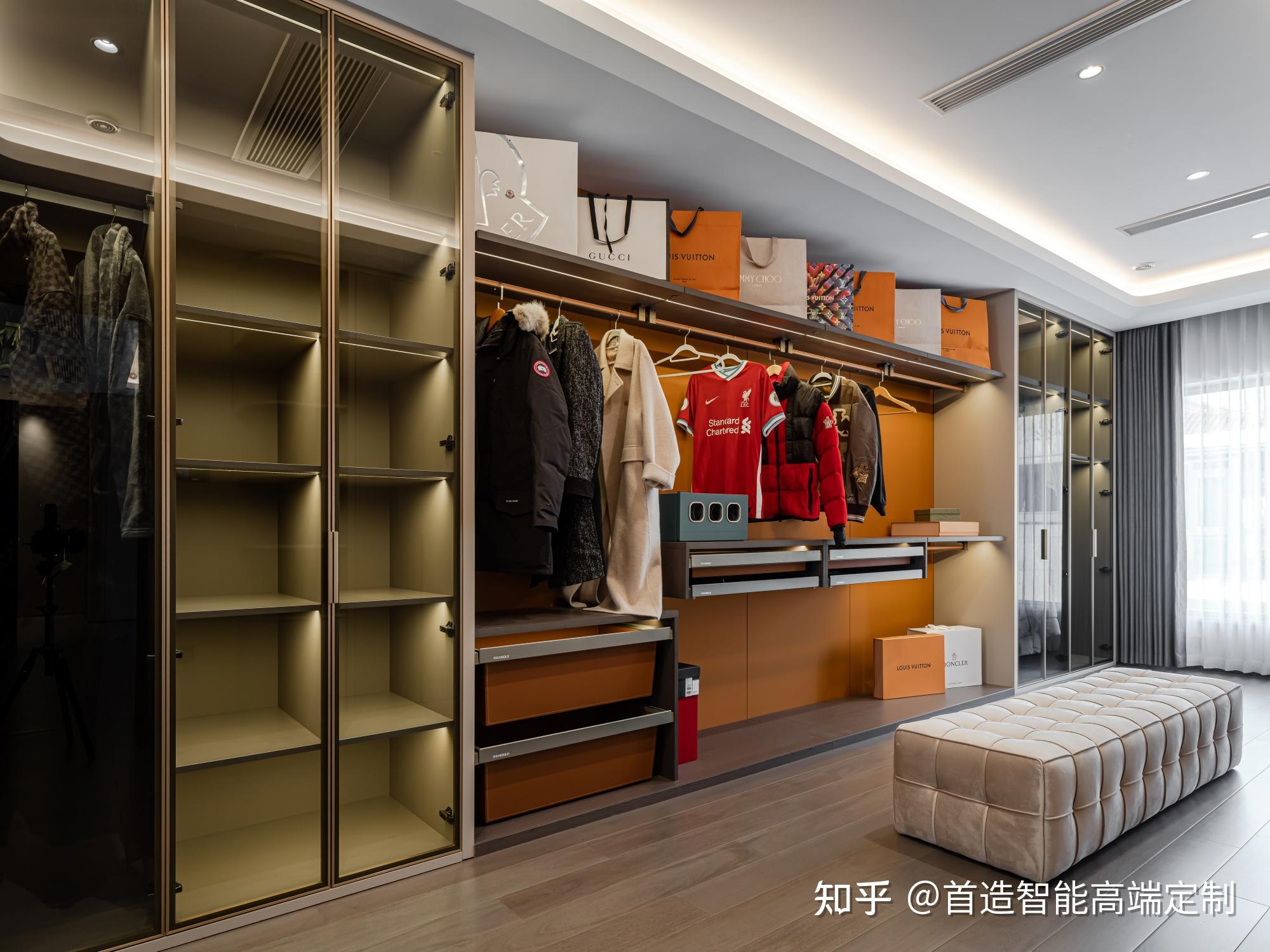 装修攻略丨衣帽间怎么设计更好看？26套案例直接抄作业！ - 知乎