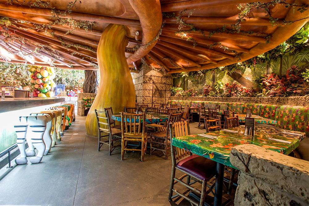 沉浸式并不新鲜90年代的rainforestcafe雨林餐厅已经沉浸了