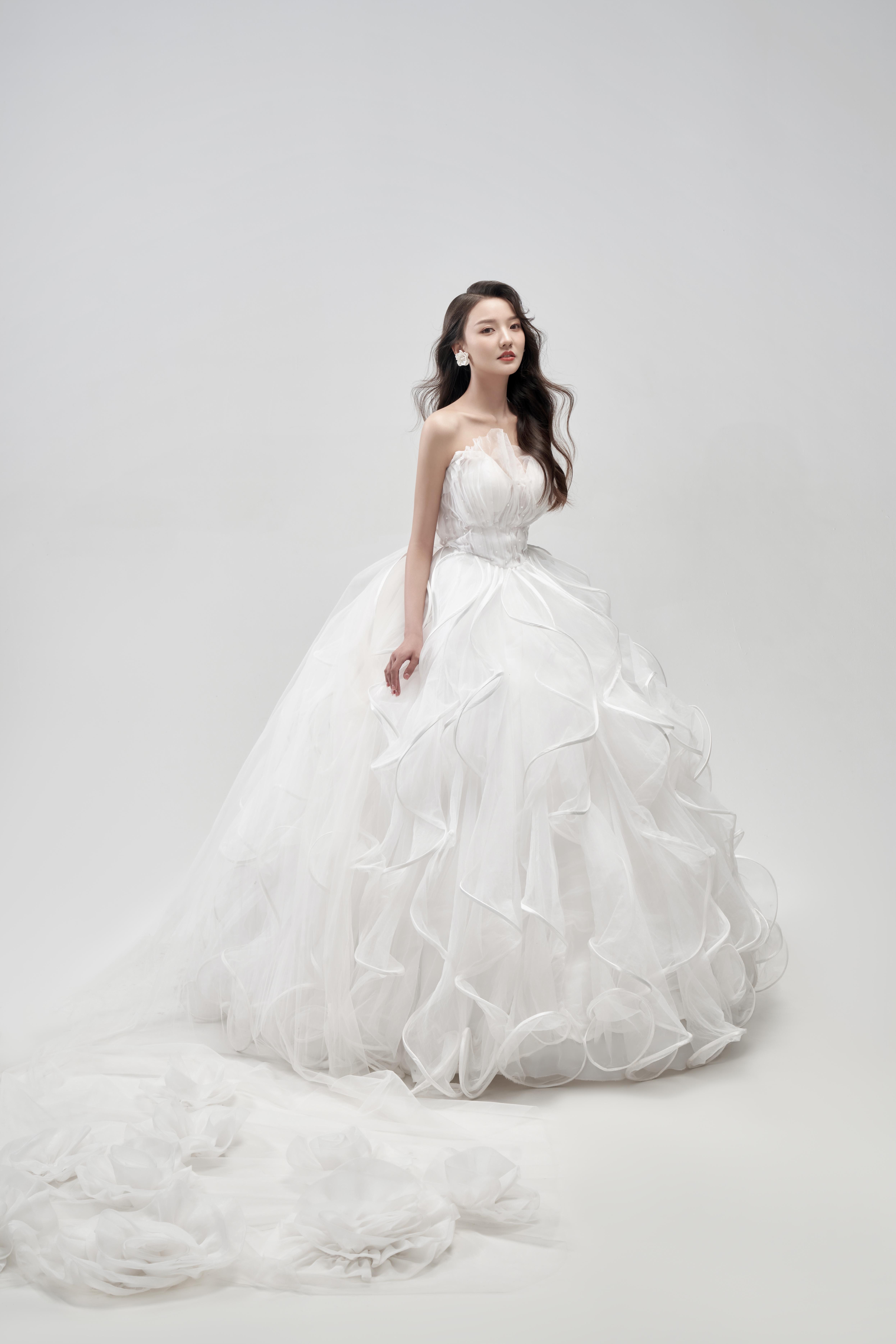 在西安拍纯白婚纱照有多惊艳