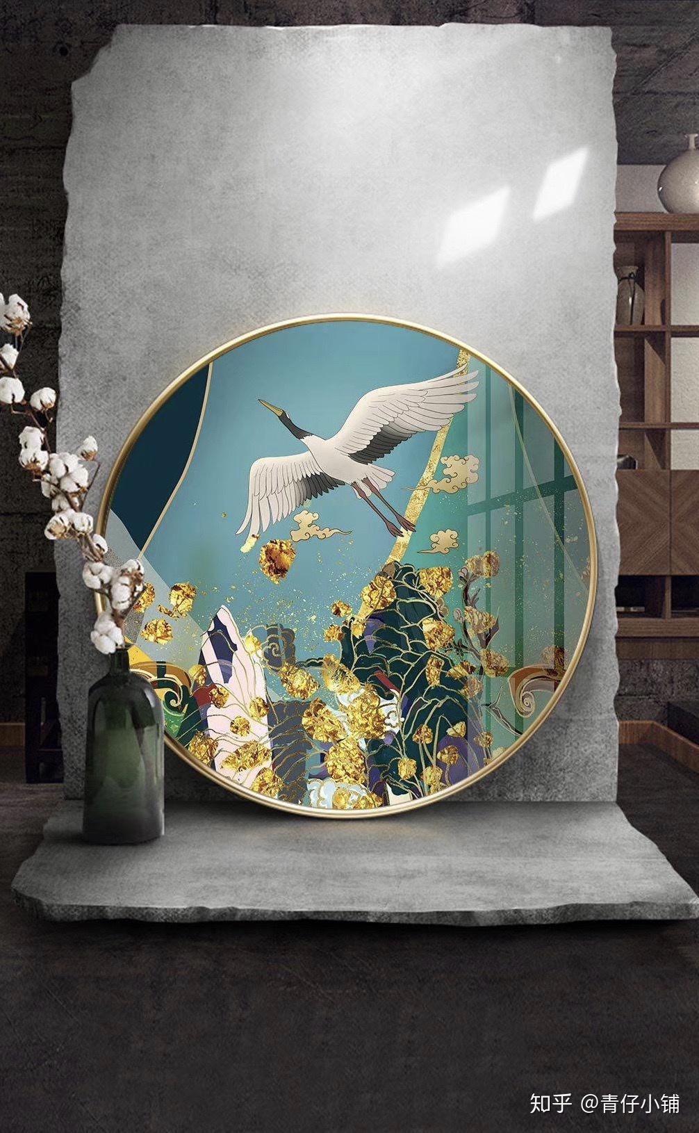 晶瓷画烤瓷晶钻画