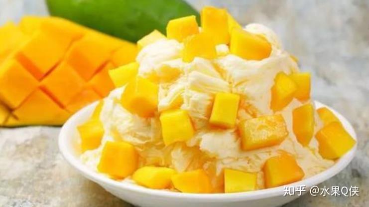 芒果绵绵冰,夏日炎炎怎能拒绝它!