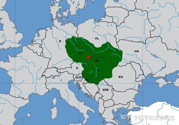 建立了大摩拉维亚大公国(名义上仍是法兰克帝国及东法兰克王国的藩属)