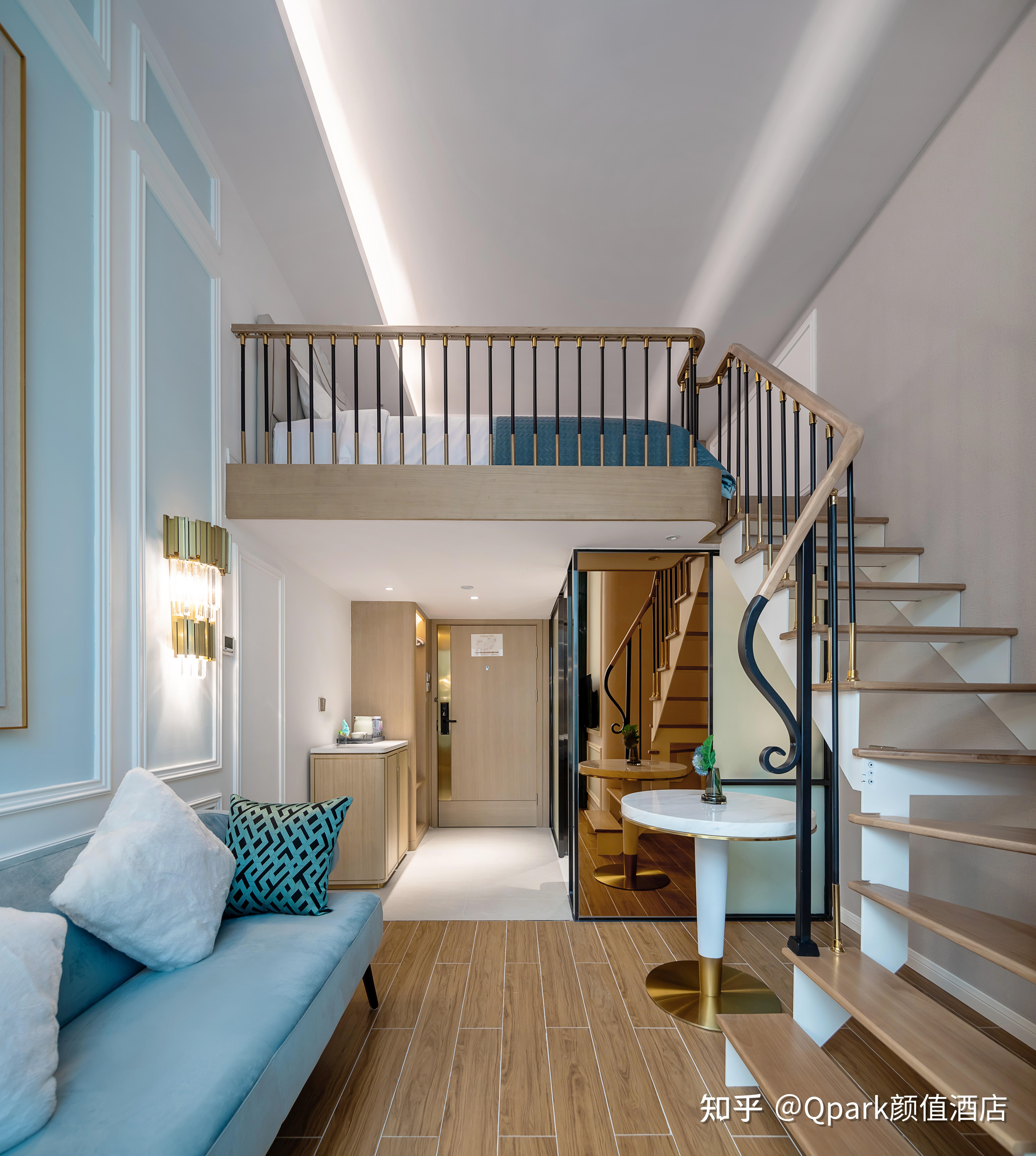 酒店房间风格各异,温馨别致酒店有著名的网红房,朋克风,居家风,简约风