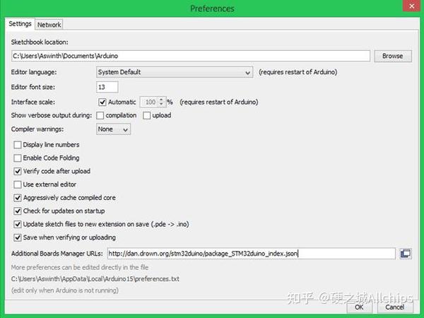  Arduino IDE STM32 Blue Pill 