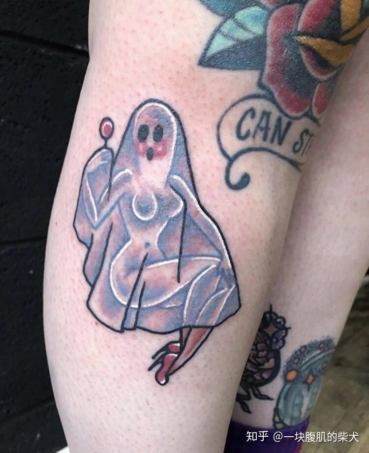 幽灵纹身 | 当 ghost 遇上 ins 风