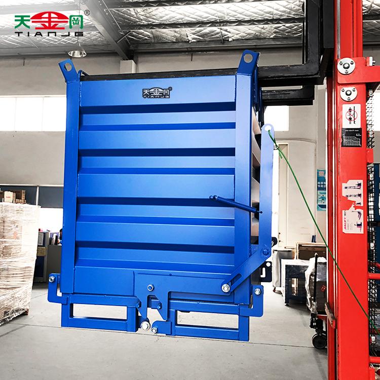 自卸式废料箱的结构特点是什么