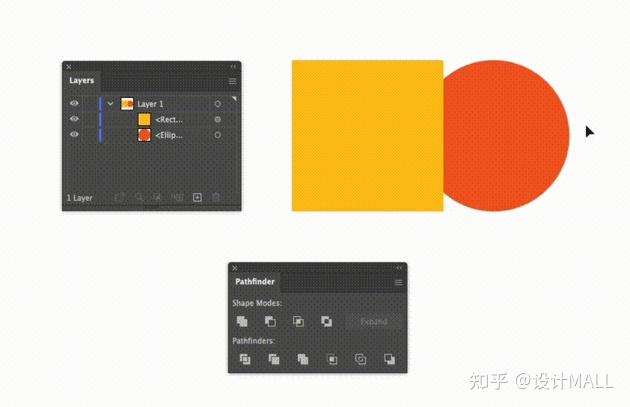 如何在 Illustrator 中组合路径 - 知乎