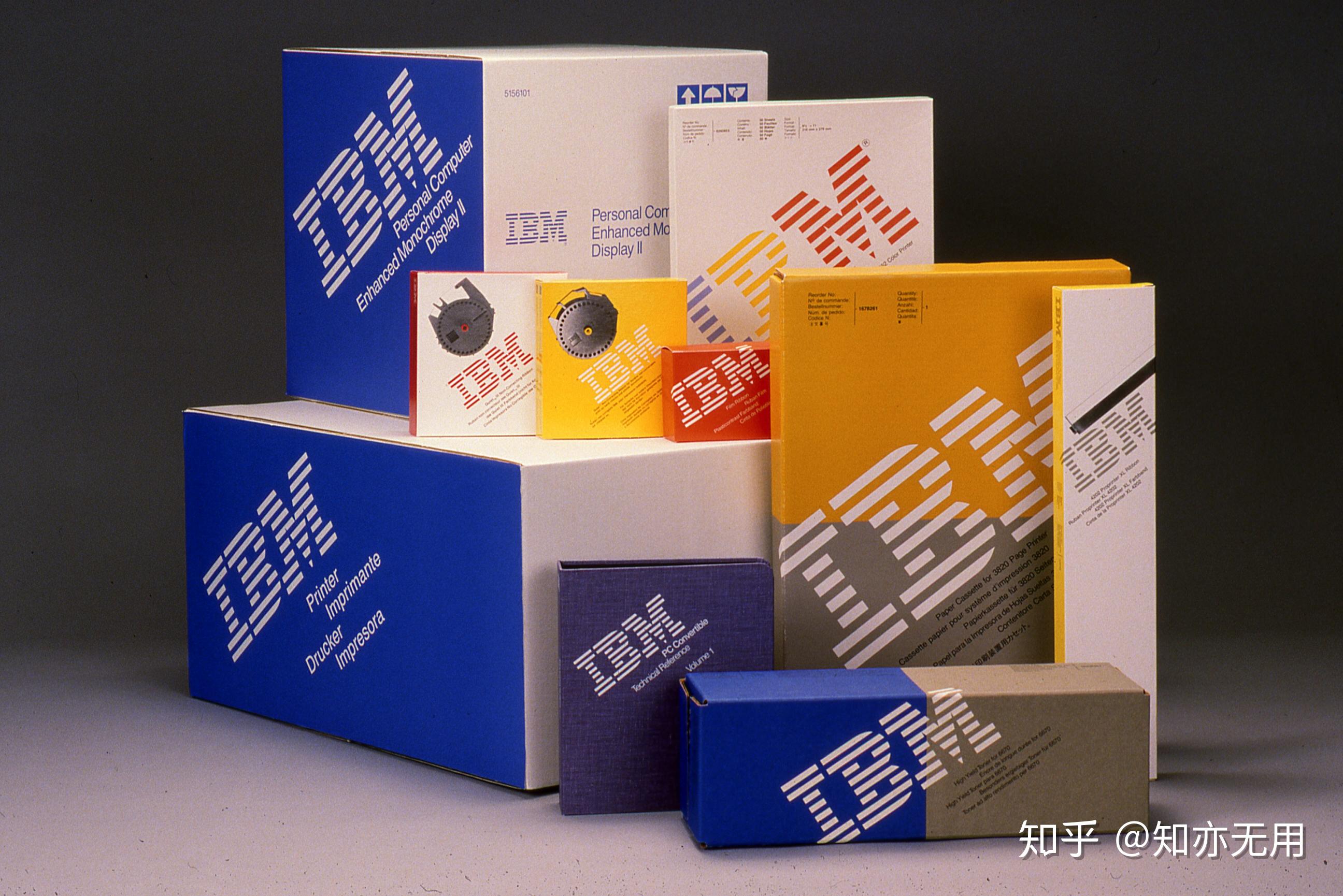 趣国际主义风格与技术蓝色巨人保罗兰德的ibm经典设计