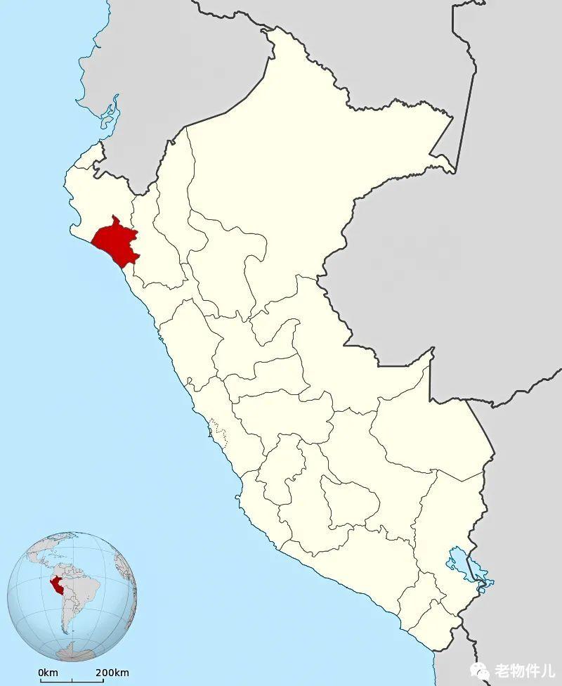 分布于秘鲁北海岸的西坎文化(sicán),契穆文化逐渐统治了秘鲁的大片