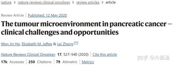 The Tumor Microenvironment In Pancreatic Cancer — Clinical Challenges ...