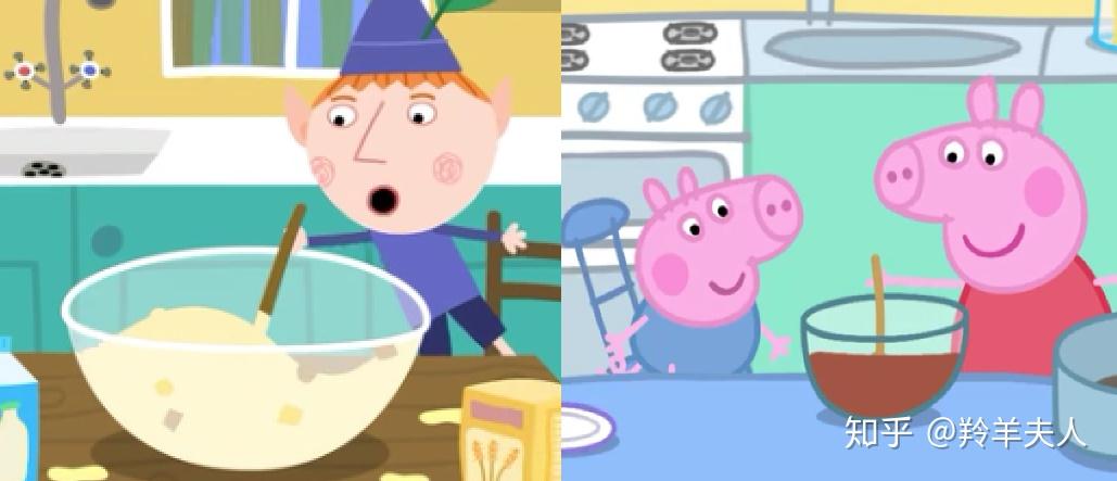 小猪佩奇与班班和莉莉的小王国中的同款