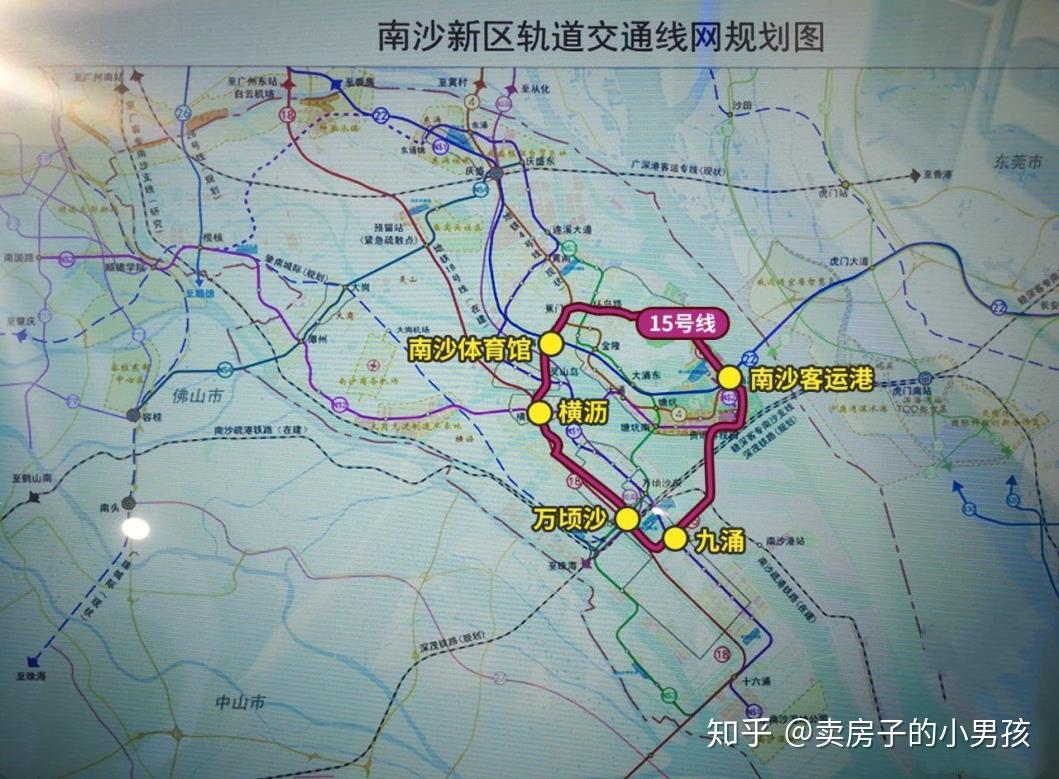 南沙31号线规划线路图图片