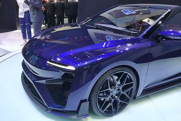 2018北京车展爱驰rgnathalie跑车亮相续航1200km