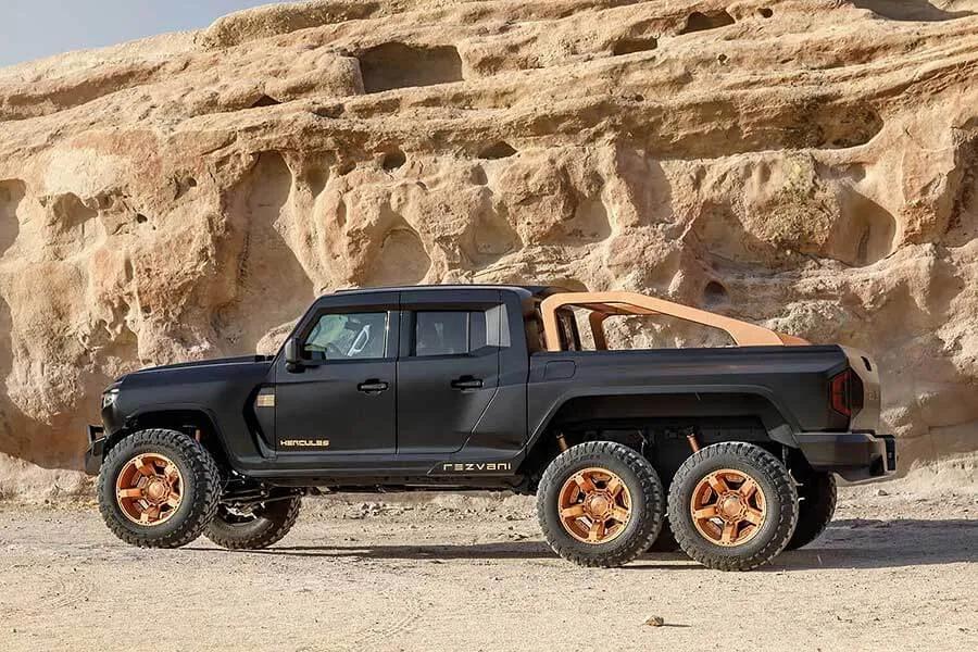 1300马力6轮巨兽雷兹瓦尼6x6越野车