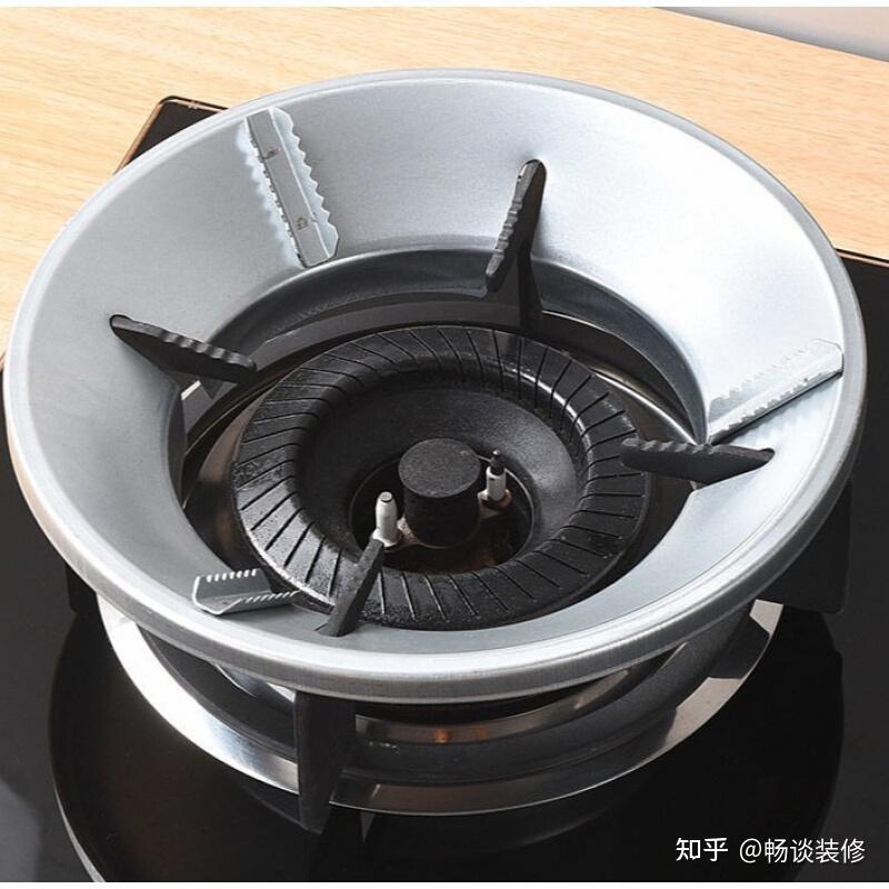 燃气灶上的防风聚火罩