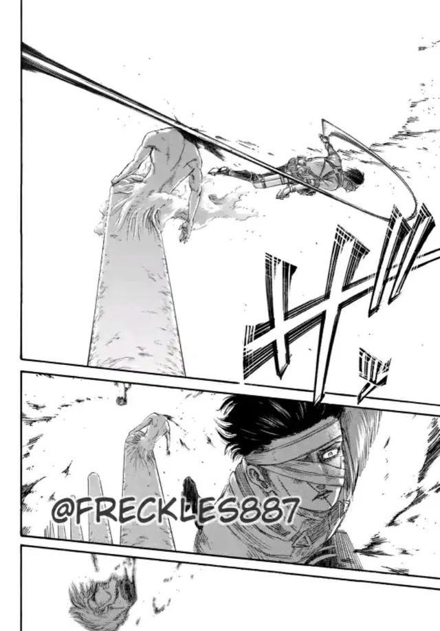 进击的巨人137话图透情报公开兵长砍了吉克艾伦被炸断脑袋