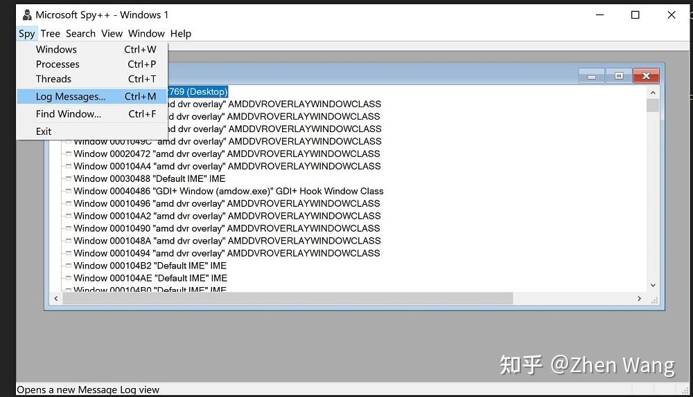 Spy Window Tree Windows下的程序及热键监视神器——Spy++ - 知乎