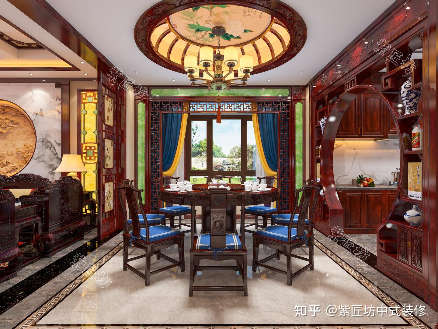 石家庄480㎡别墅装修丨赵县独栋，端庄氛围，皆是雅韵 - 知乎