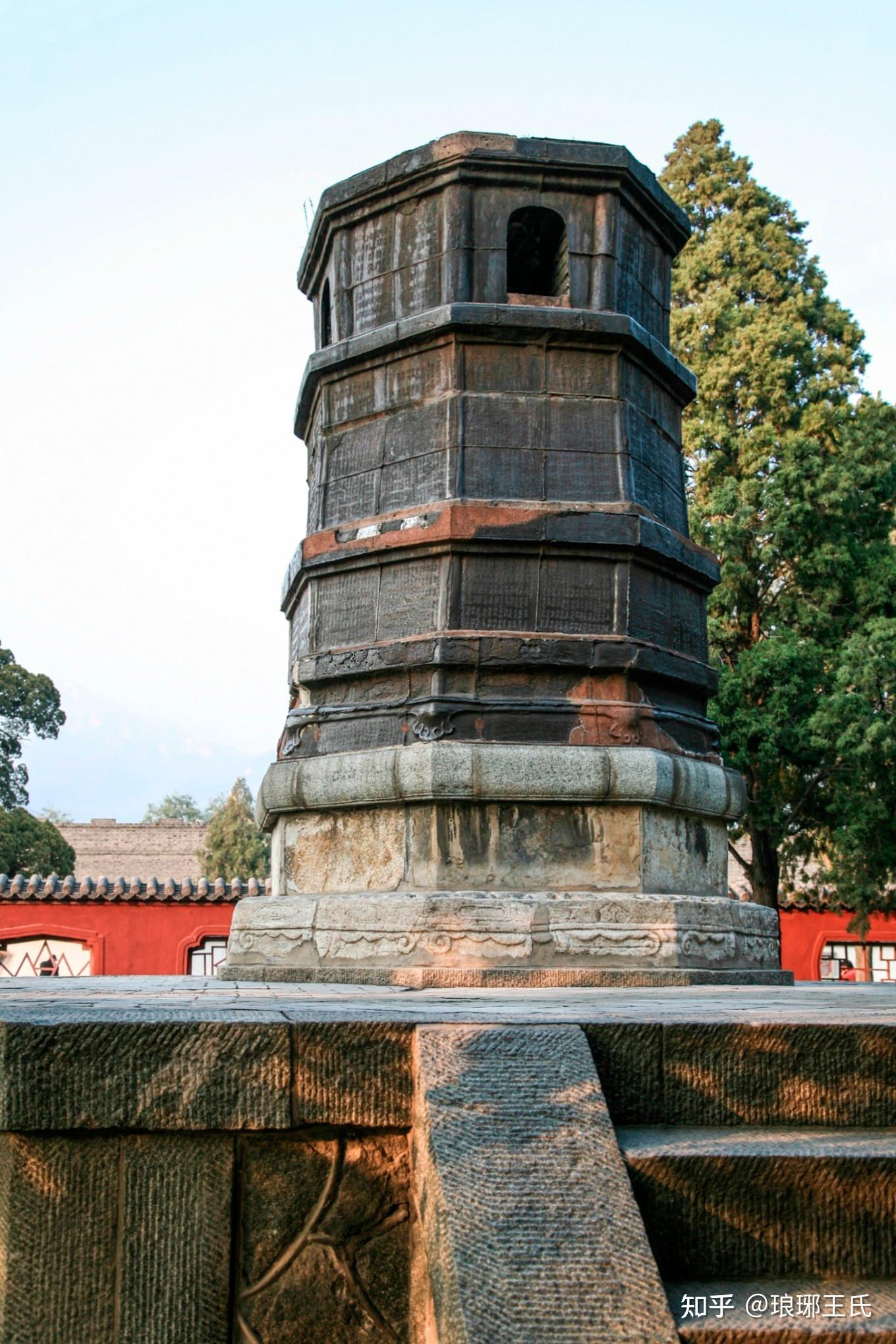 桑塔纳游岱庙之铜亭铁塔