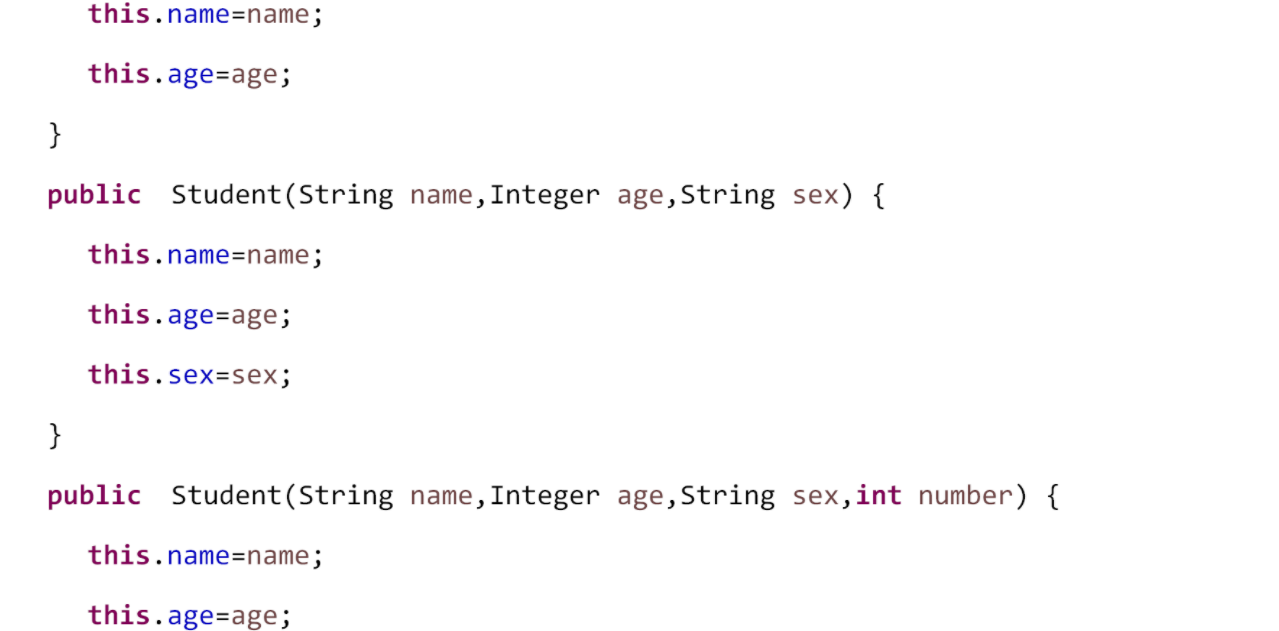 Java构造方法中的this关键字 Java构造方法中的this关键字