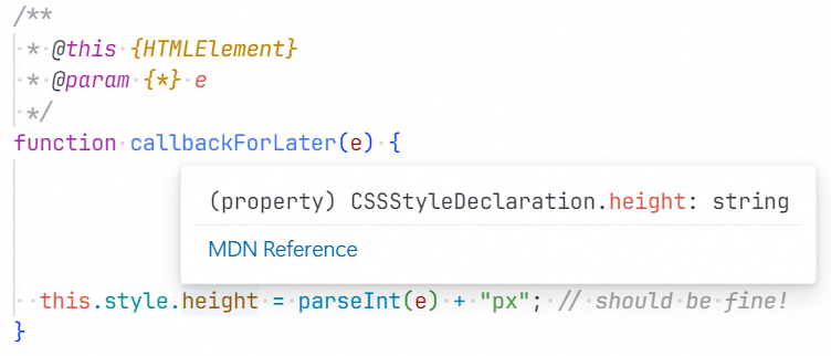 TypeScript JSDoc 应用及其局限性 - 知乎