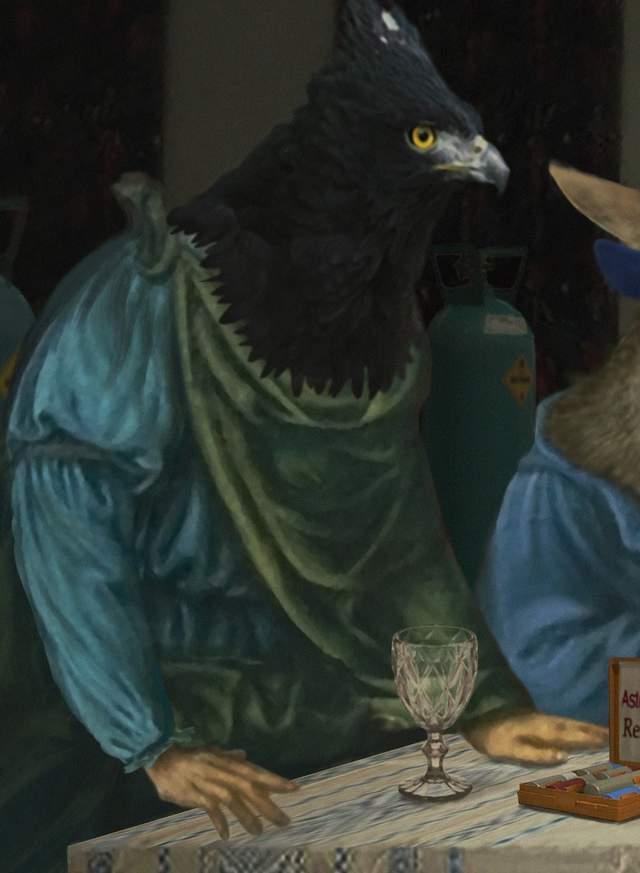 从名画最后的g7看真实世界g7峰会中的神预言