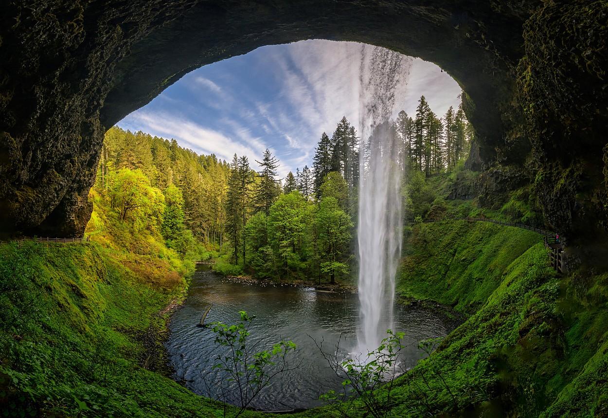 十瀑布步道（Trail of Ten Falls） - 知乎